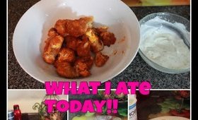 What I ate Today Ft. Cauliflower Hot Wings