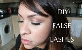 DIY FALSE LASHES