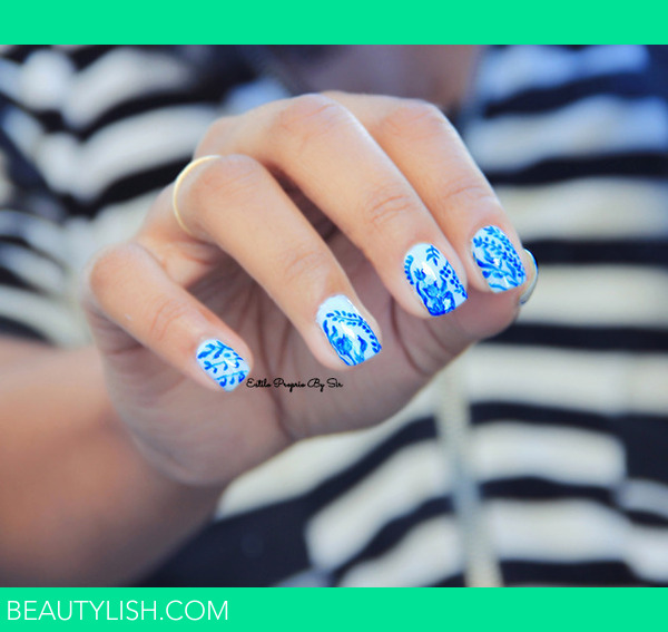 Unha Azulejo Português | Sica R.'s Photo | Beautylish