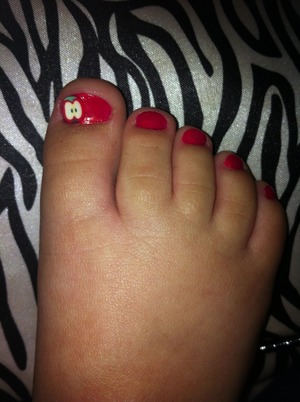 Did my daughters nails for a late back to school look lol