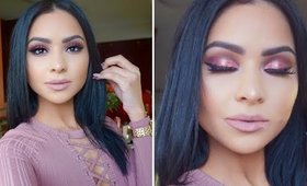 Valentine's Day Hair & Makeup Tutorial