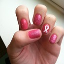 Breast Cancer Awareness Nails
