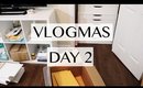 Reorganize My Office | VlogMas Dec2