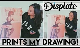 DISPLATE PRINTS MY DRAWINGS😭 || YES! You can buy them!!! Perfect Christmas Present!