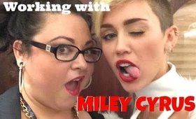 Working with Miley Cyrus: Backstage @ I Heart Radio Concert