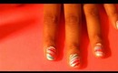 Multi-Colored Candy Cane Nailss :)