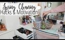 Spring Cleaning Hacks and Motivation Tips!