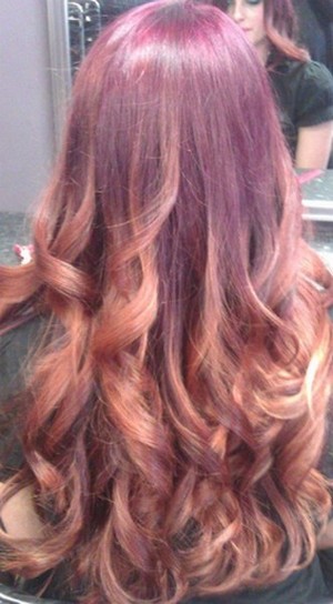 Next time we'll probably add more base colour so it breaks up the lightness but this is my balayage hair :D