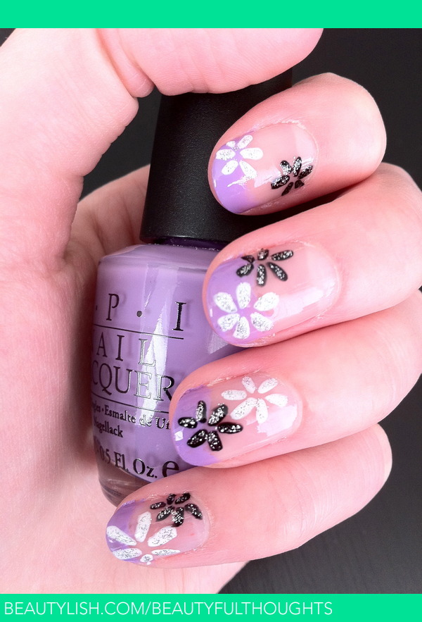 Flower Nail Art OPI Do You Lilac It? | Dawn H.\'s ...