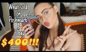 Making $400 in 1 Week! | What Sold on Poshmark and Ebay | Part-Time Reseller | May 2019