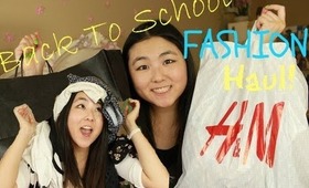 Back To School Fashion Haul! Brandy Melville, H&M and MORE!