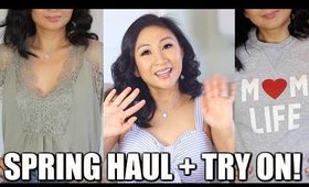 SPRING HAUL + TRY ON!