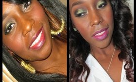 Earthy Green Smokey eye Feat. Elf (Remixed) MakeupbyNesha