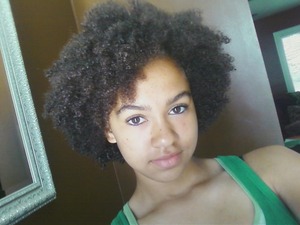 This is my afro! Haha