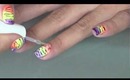 Zebra Print Nail Design | DIY Ombre Zebra Print Nails | Funky Zebra Print