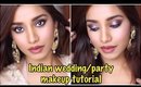 Wearable Indian bollywood inspired party makeup tutorial.
