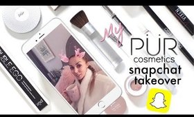 PUR COSMETICS SNAPCHAT TAKEOVER | JessicaFitBeauty