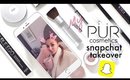 PUR COSMETICS SNAPCHAT TAKEOVER | JessicaFitBeauty