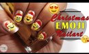 CUTE CHRISTMAS Emoji Nailart Tutorial