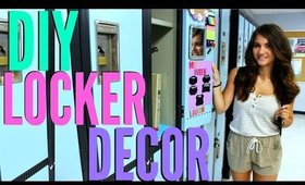 BACK TO SCHOOL: LOCKER DECORATIONS + DIY LOCKER DECOR