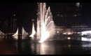 Spectacle des fontaines à Dubai / Show du Burj Khalifa