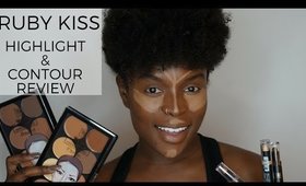 DEMO +  REVIEW | Ruby Kiss Affordable Highlight & Contour Cream/Powder Products