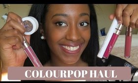 ColourPop Haul