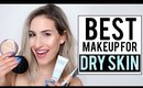 The BEST Foundations, Primers + Powders For DRY SKIN | JamiePaigeBeauty
