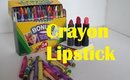 Crayon Lipstick Tutorial