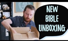 NEW The Swindoll Study Bible Unboxing & First Impressions