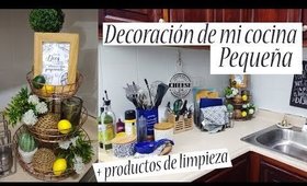 Decoración de mi cocina(pequeña) + productos para limpieza | Kittypinky