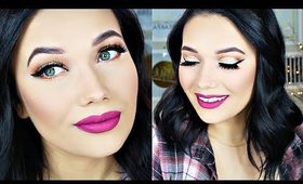 Glamorous Holiday Makeup Tutorial | Day 13 SHAEMAS