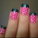 Cute pink polka dots