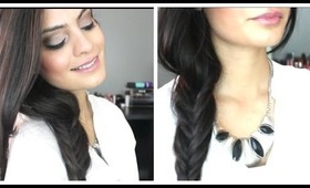 Hair Tutorial: How To Do Fishtail Braid (Quick & Easy!) ♡
