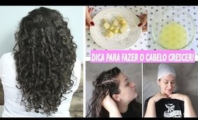 Tônico Caseiro Para Crescimento Capilar - Receitinha caseira pro Cabelo Crescer!