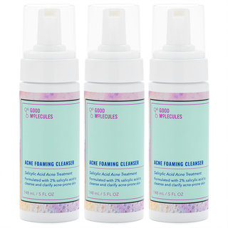 Good Molecules Acne Foaming Cleanser Trio