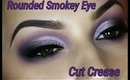 Purple Rounded Smokey Cut Crease | Janbeautary Day 10 | ChristineMUA
