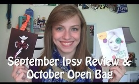 September Ipsy Review & October Ipsy Open Bag