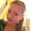gold eyeshadow with a toch oh eyeliner and mascara