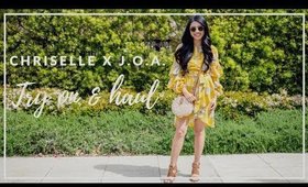 Chriselle X J.O.A. Collection Haul + Try On