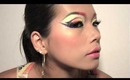 colourful X-mas&new year makeup look