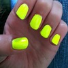Neon Yellow nails