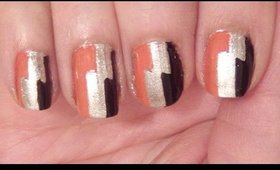 Manicure Monday: Split Personality/Lightning Nails with Ladyqueen Cathy Review