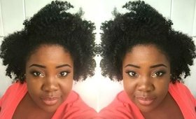 Natural Hair Twistout|Cantu Curling Cream