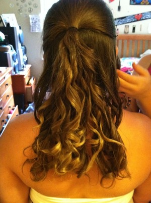 I did her hair for graduation and it was a huge hit!!