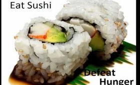 Sushi defeats Godzilla :D