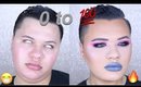 0 to 100 REAL QUICK!! Colorful Glam Makeup Tutorial