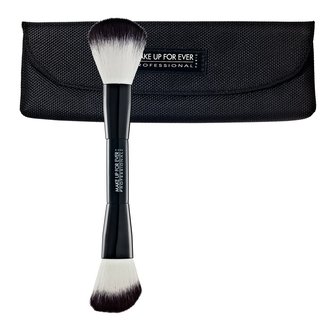 MAKE UP FOR EVER Double-Ended Sculpting Brush and Case