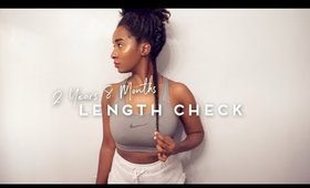 Natural Hair Length Check 2 Years 8 Months