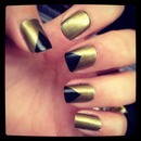 Gold and black 